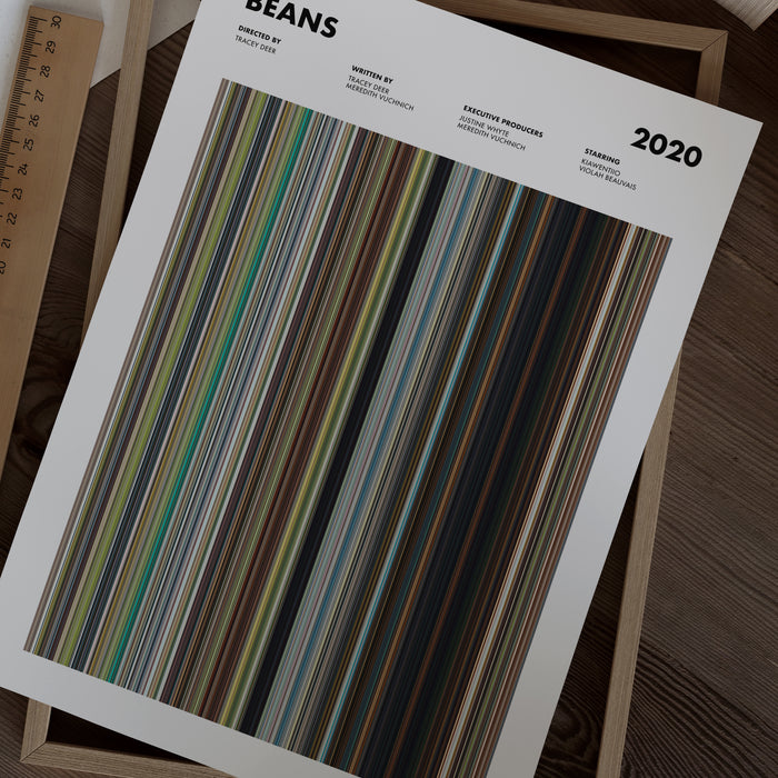 Beans Movie Barcode Poster