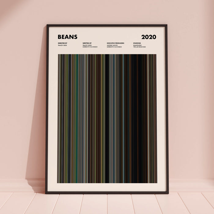 Beans Movie Barcode Poster