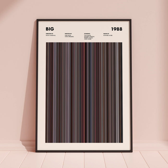 Big Movie Barcode Poster