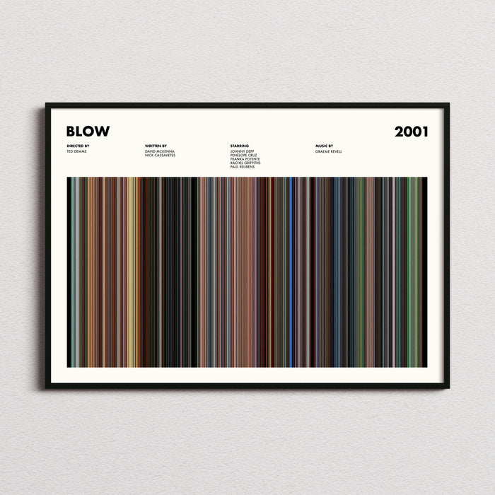 Blow Movie Barcode Poster