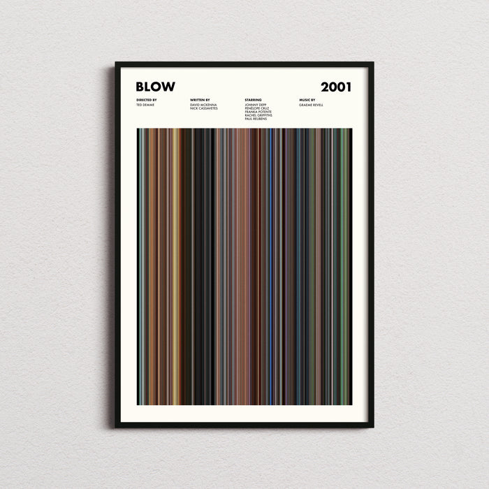 Blow Movie Barcode Poster