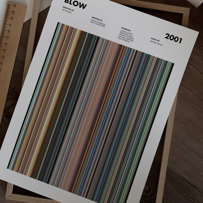 Blow Movie Barcode Poster