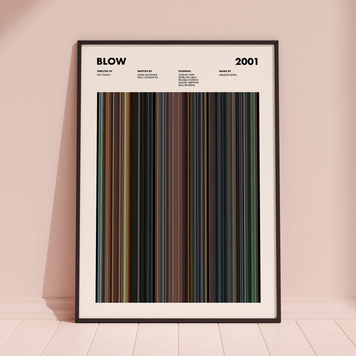 Blow Movie Barcode Poster