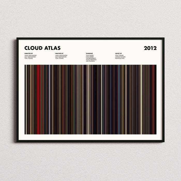 Cloud Atlas Movie Barcode Poster