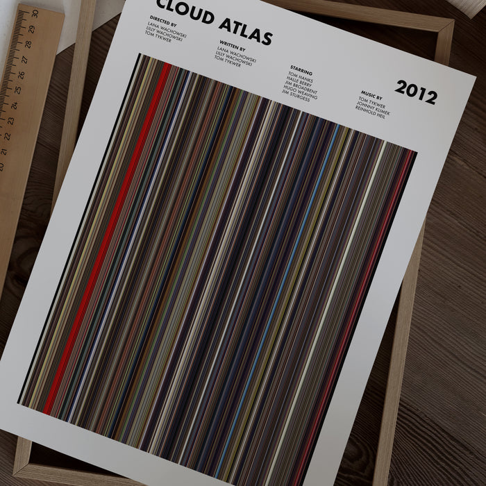 Cloud Atlas Movie Barcode Poster