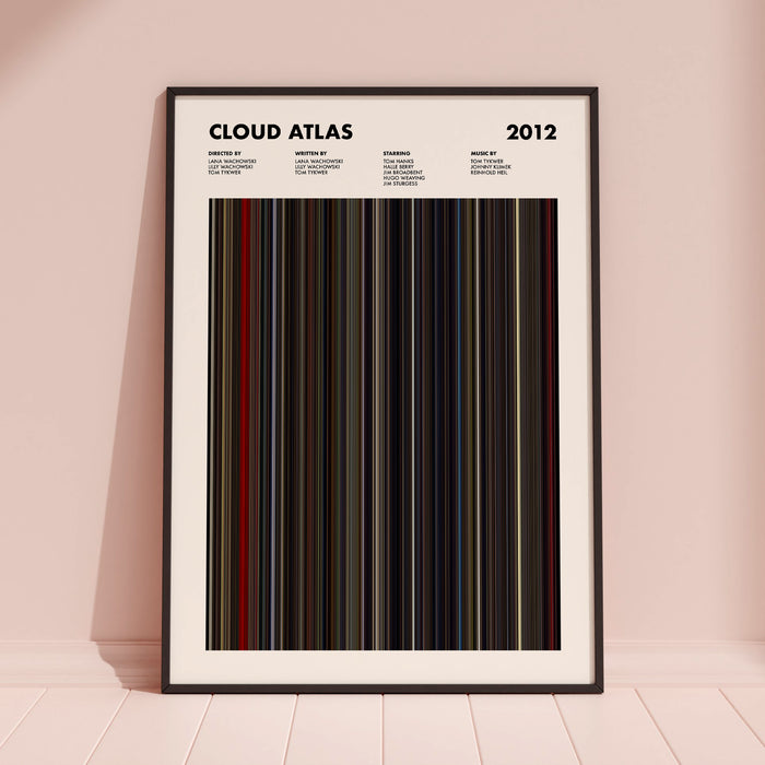 Cloud Atlas Movie Barcode Poster