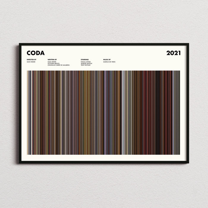 CODA Movie Barcode Poster