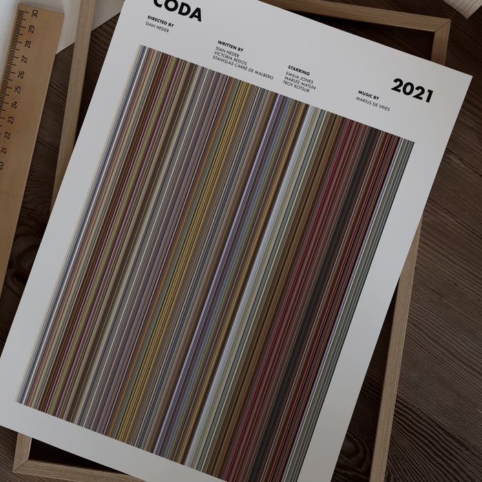 CODA Movie Barcode Poster