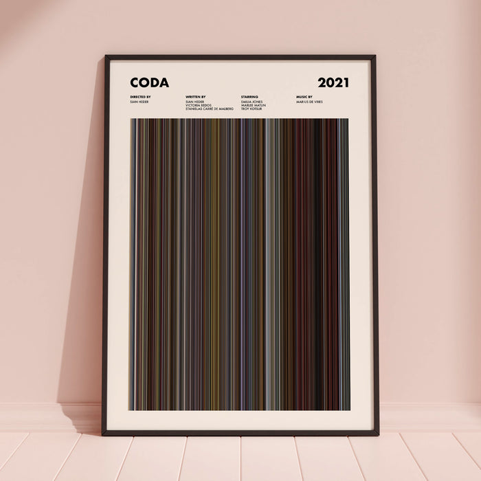 CODA Movie Barcode Poster