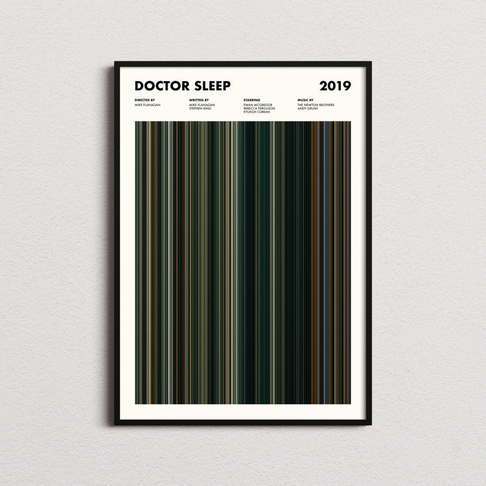 Doctor Sleep Movie Barcode Poster