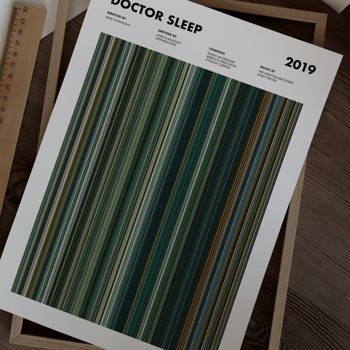 Doctor Sleep Movie Barcode Poster