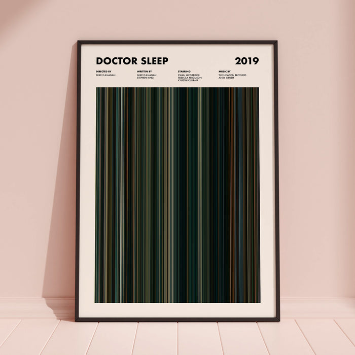 Doctor Sleep Movie Barcode Poster