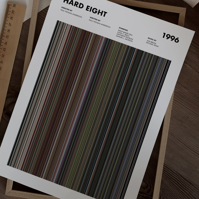 Hard Eight Movie Barcode Movie Barcode Poster