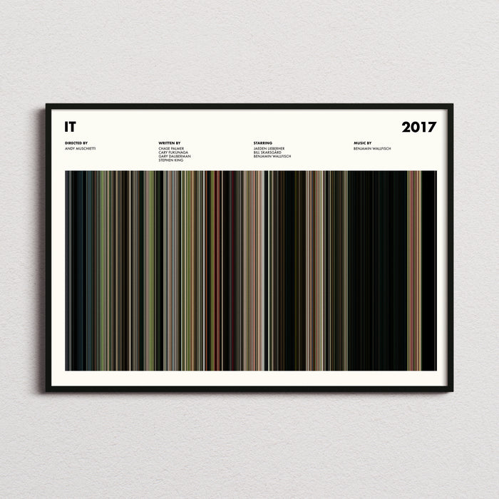 It Movie Barcode Poster