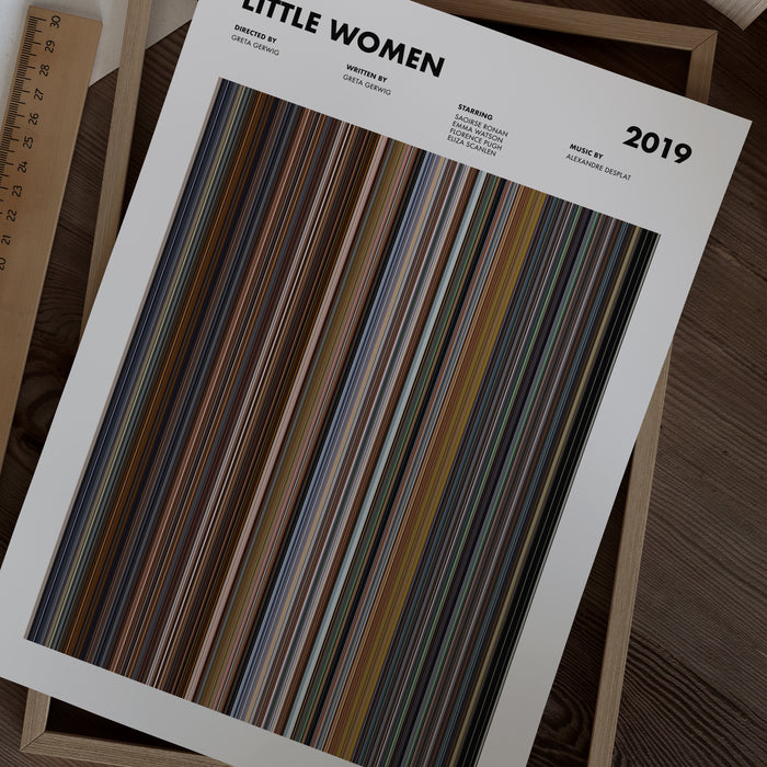 Little Women Movie Barcode Poster