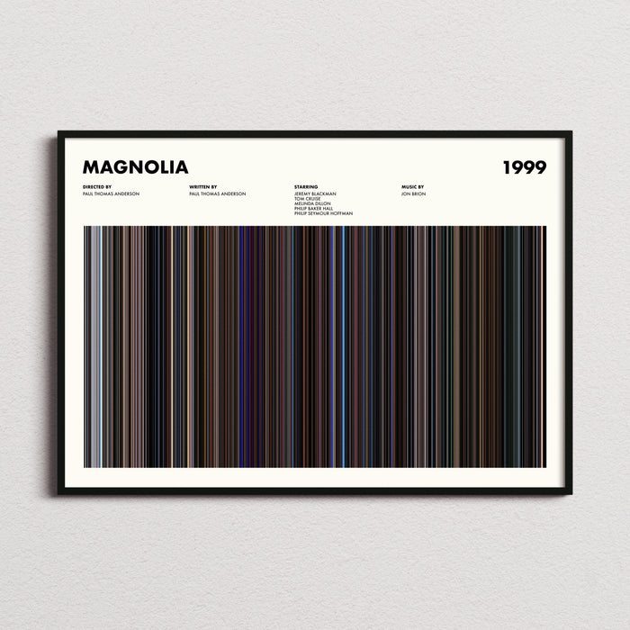 Magnolia Movie Barcode Poster