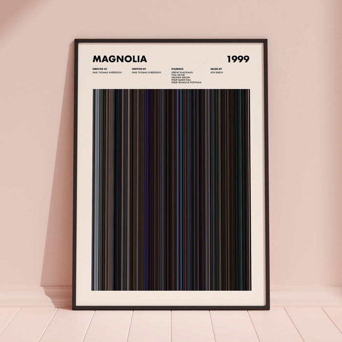 Magnolia Movie Barcode Poster