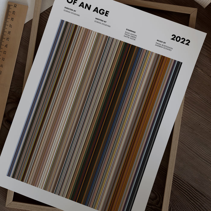 Of An Age Movie Barcode Poster