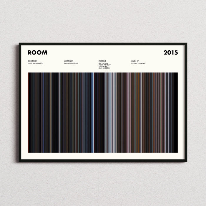 Room Movie Barcode Poster