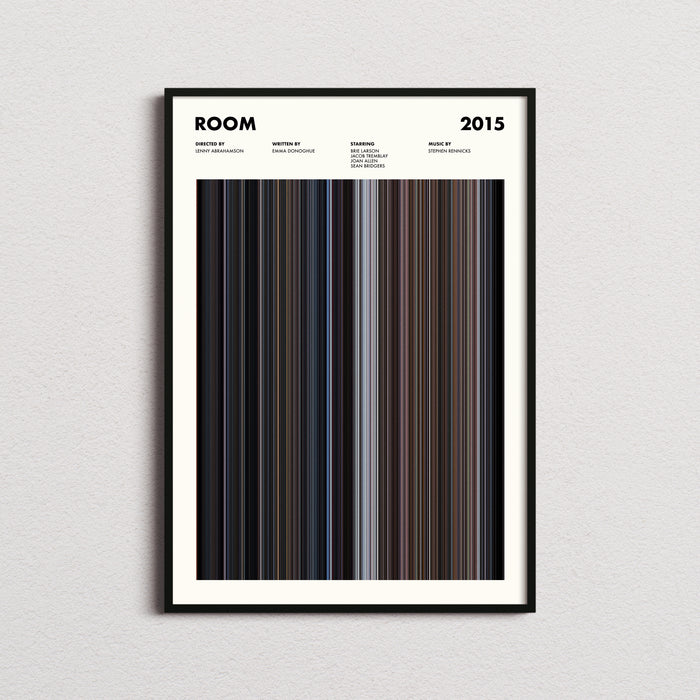 Room Movie Barcode Poster