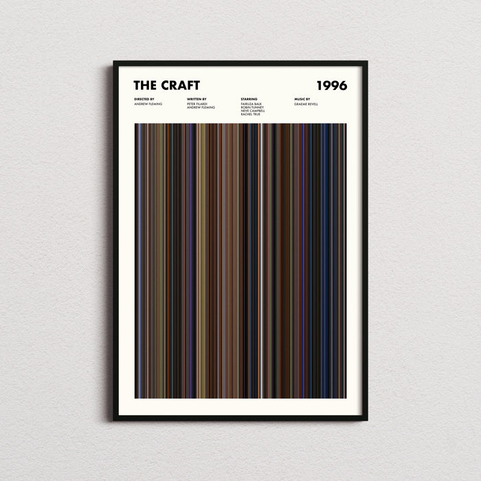 The Craft Movie Barcode Poster