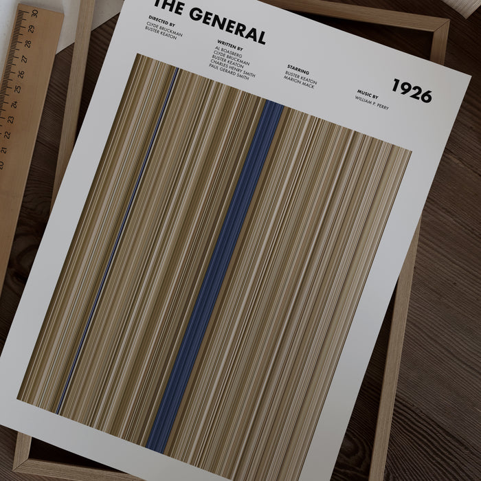 The General Movie Barcode Poster