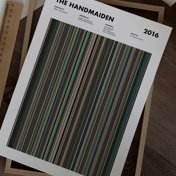 The Handmaiden Movie Barcode Poster