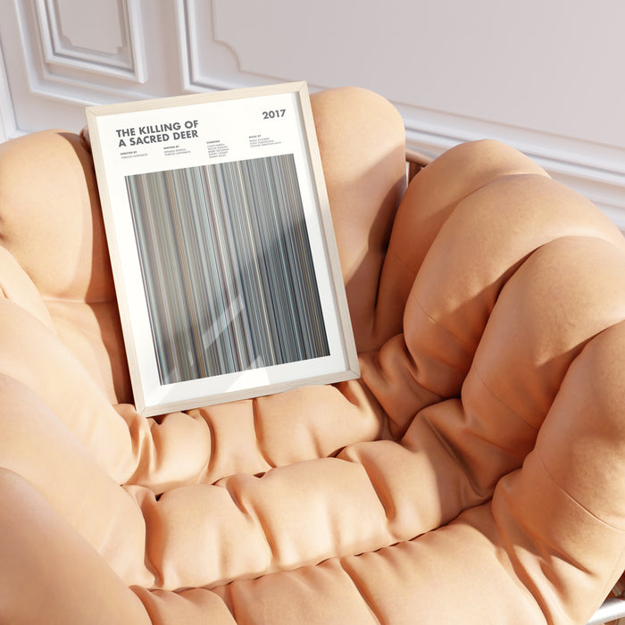 The Killing Of A Sacred Deer Movie Barcode Poster